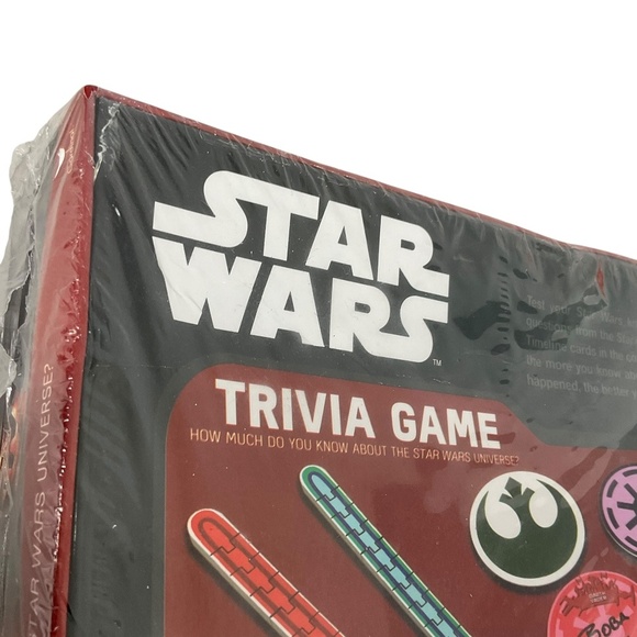 Star Wars Trivia Game Disney Lucas Films  650+ Exciting Trivia Questions –Sealed - Picture 11 of 14